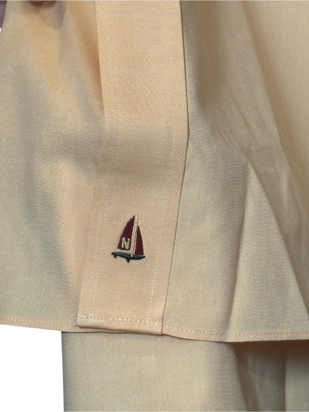 Nordstrom Smartcare NWT Peach Wrinkle-Free Button Down Dress Shirt 17-33 - Picture 6 of 8
